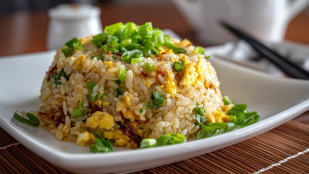 5분 완성 계란볶음밥 레시피, 치킨스톡 한 스푼이 감칠맛을 살립니다 - 푸드레시피