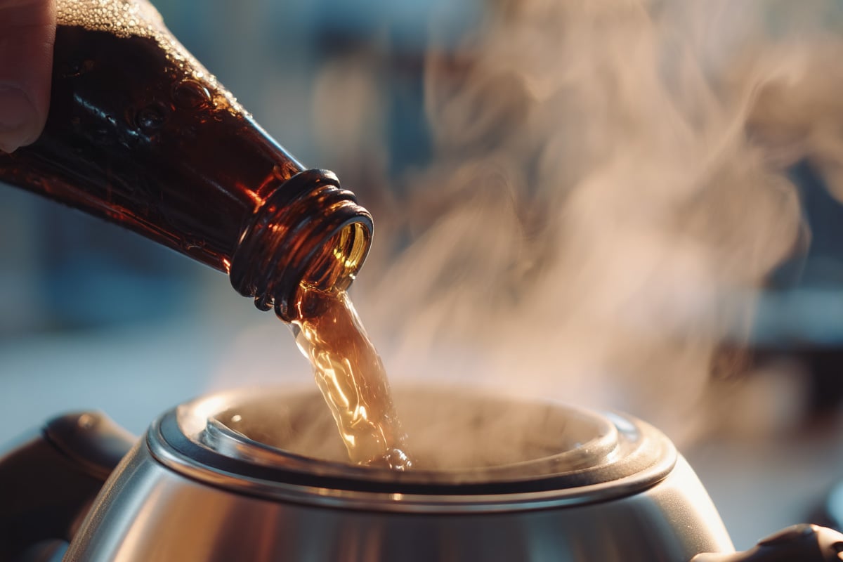 전기포트와 콜라