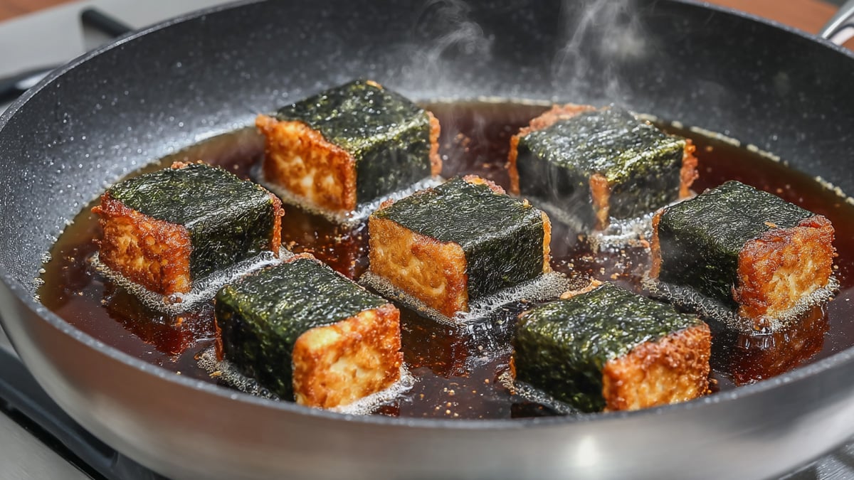 두부 김 간장조림 두부 김 간장조림