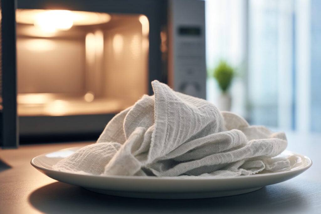 전자레인지 살균