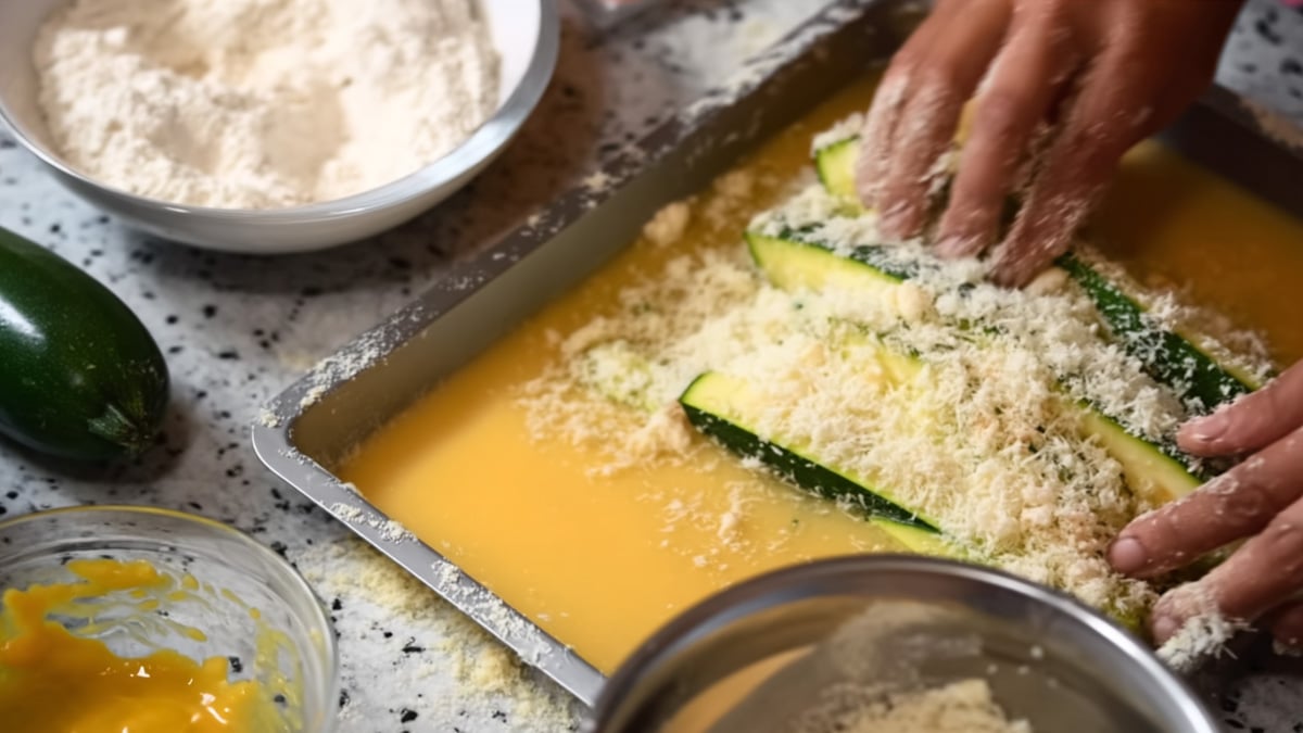 애호박 돈가스 애호박 돈가스