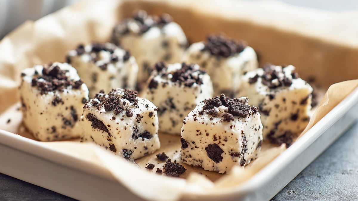 완성된 마시멜로 쫀득 쿠키