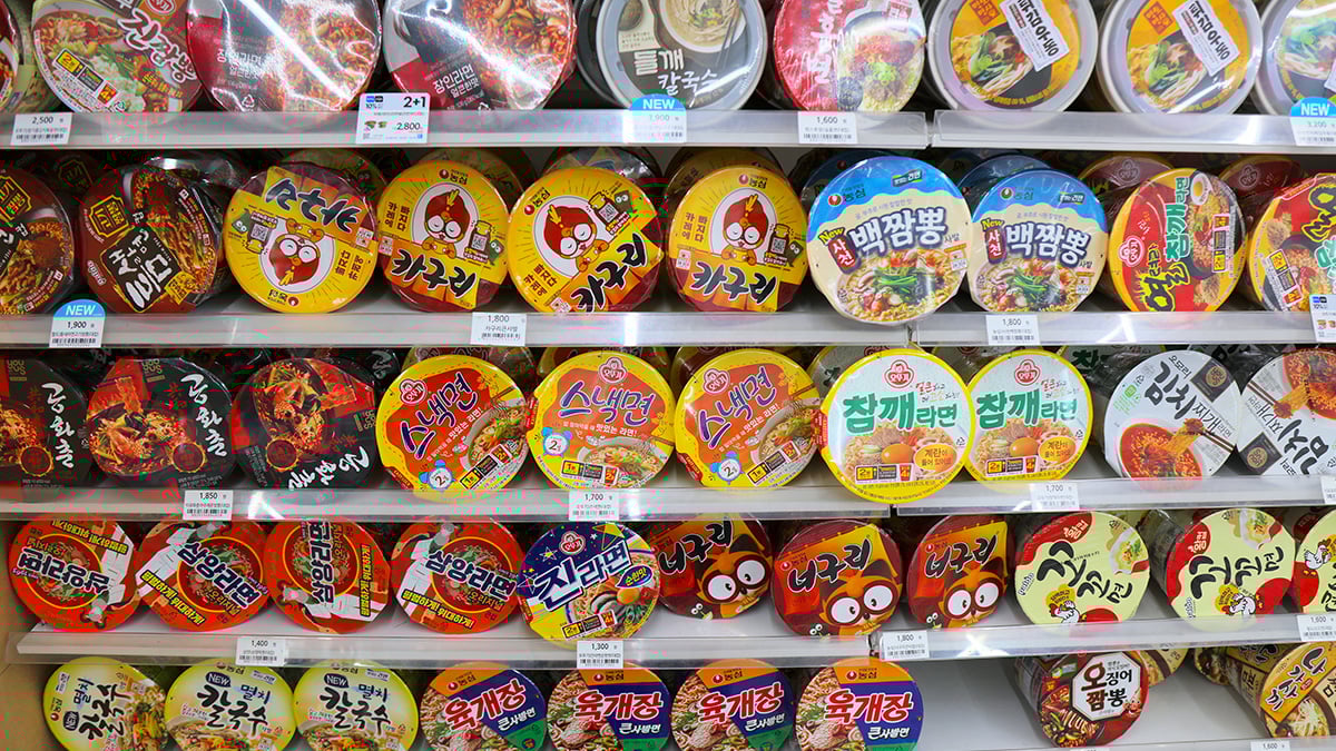 기호에 맞는 컵라면 선택 기호에 맞는 컵라면 선택