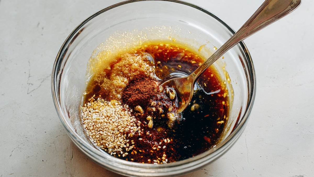 도토리묵 양념장