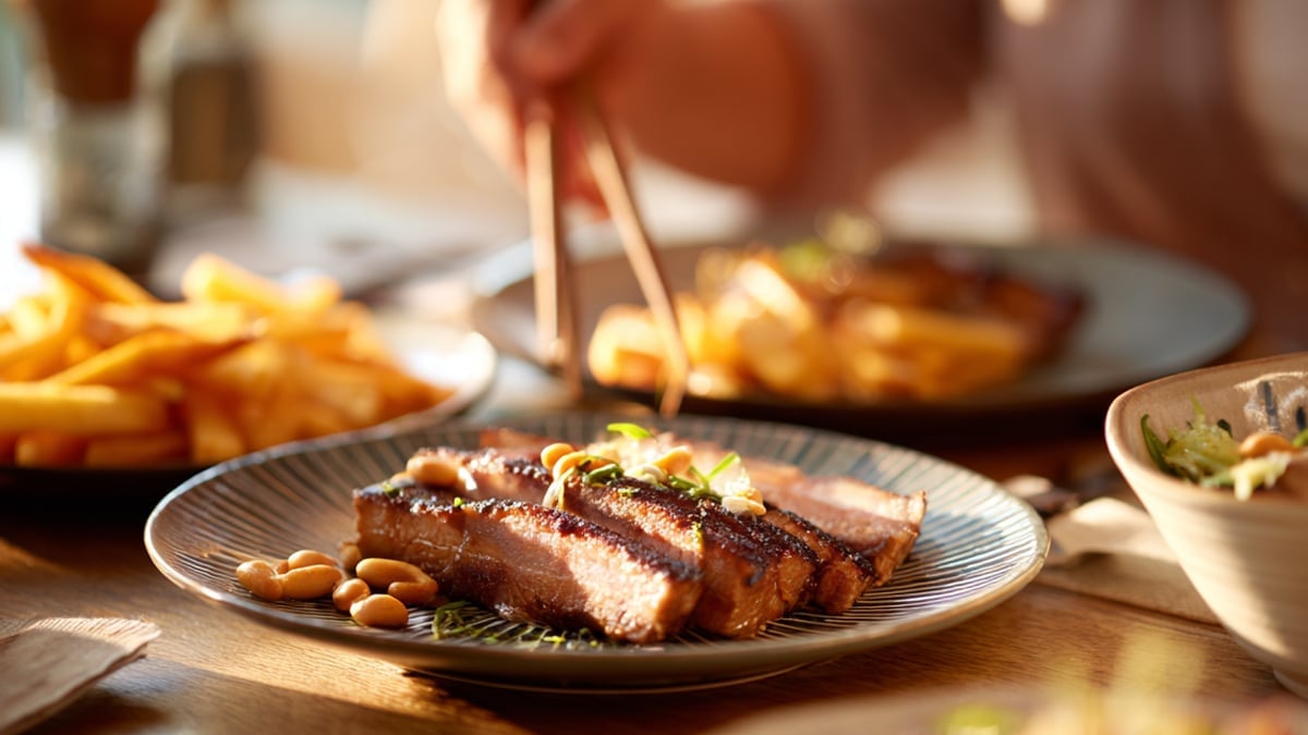 기름진 음식 기름진 음식