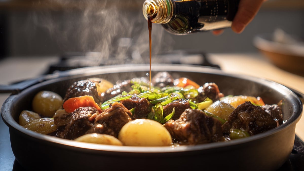 갈비찜과 진간장