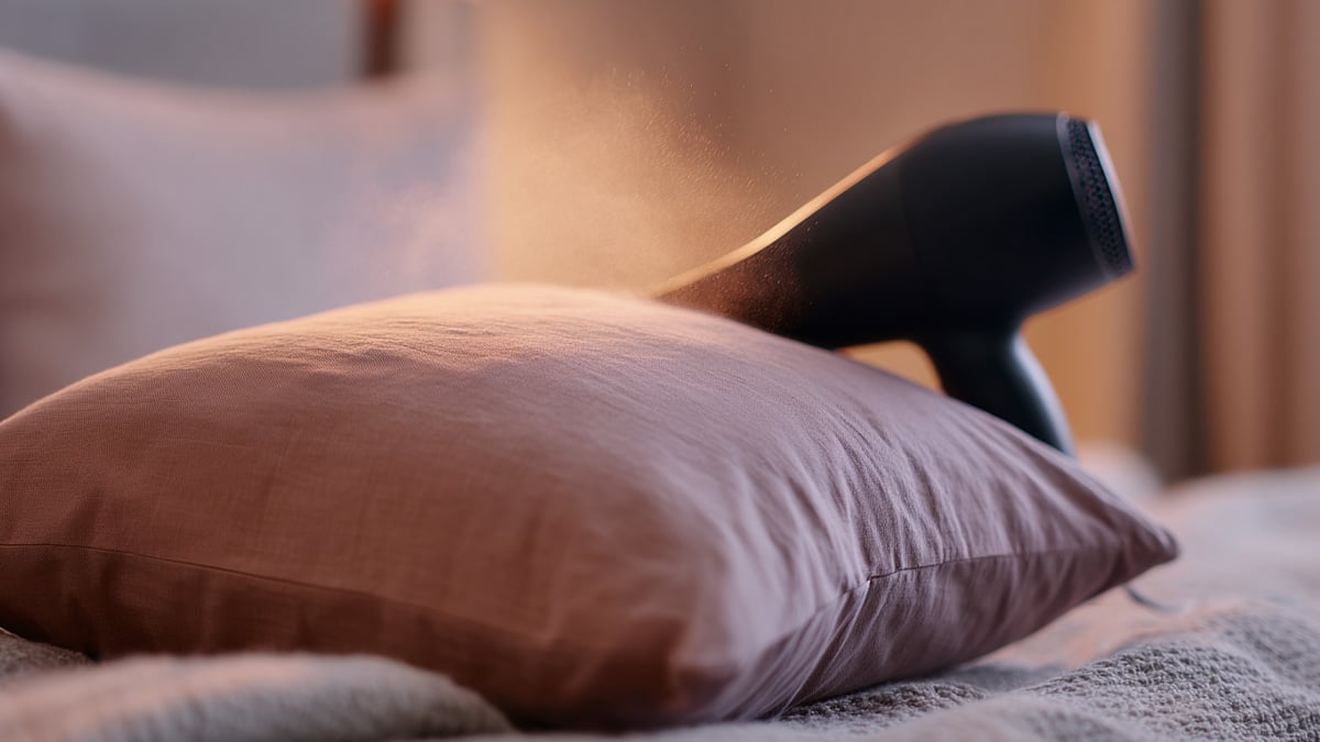 베개에서 집먼지진드기 제거하는 가장 빠른 방법, 수면 질까지 바뀐다