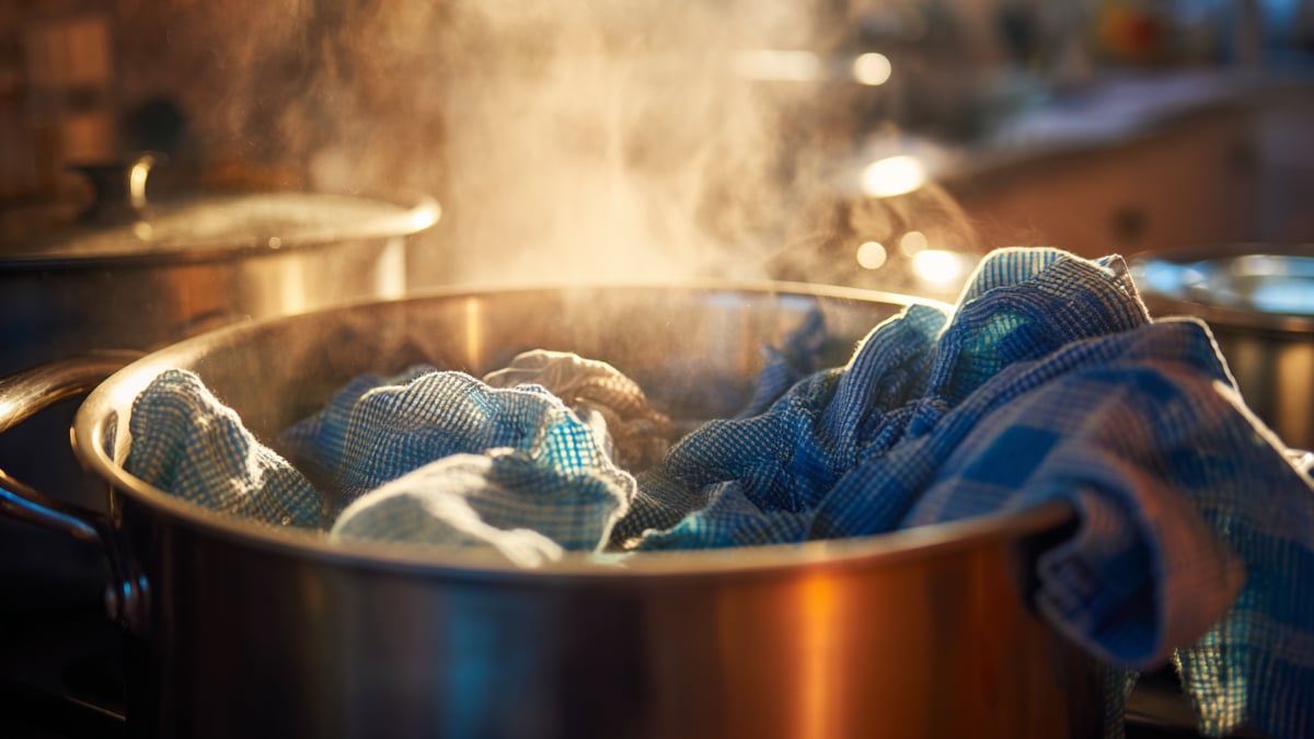 “수건 냄새, 삶지 말고 ‘이것’만 하세요”… 주부들이 깜짝 놀란 방법