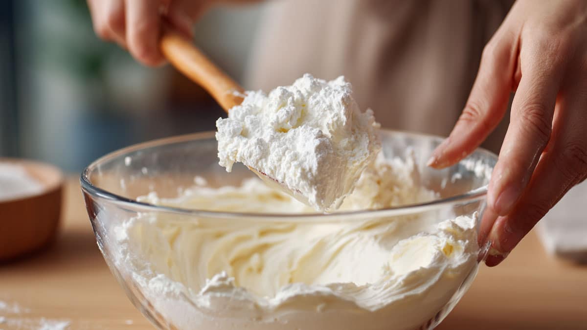 크림치즈 슈가파우더