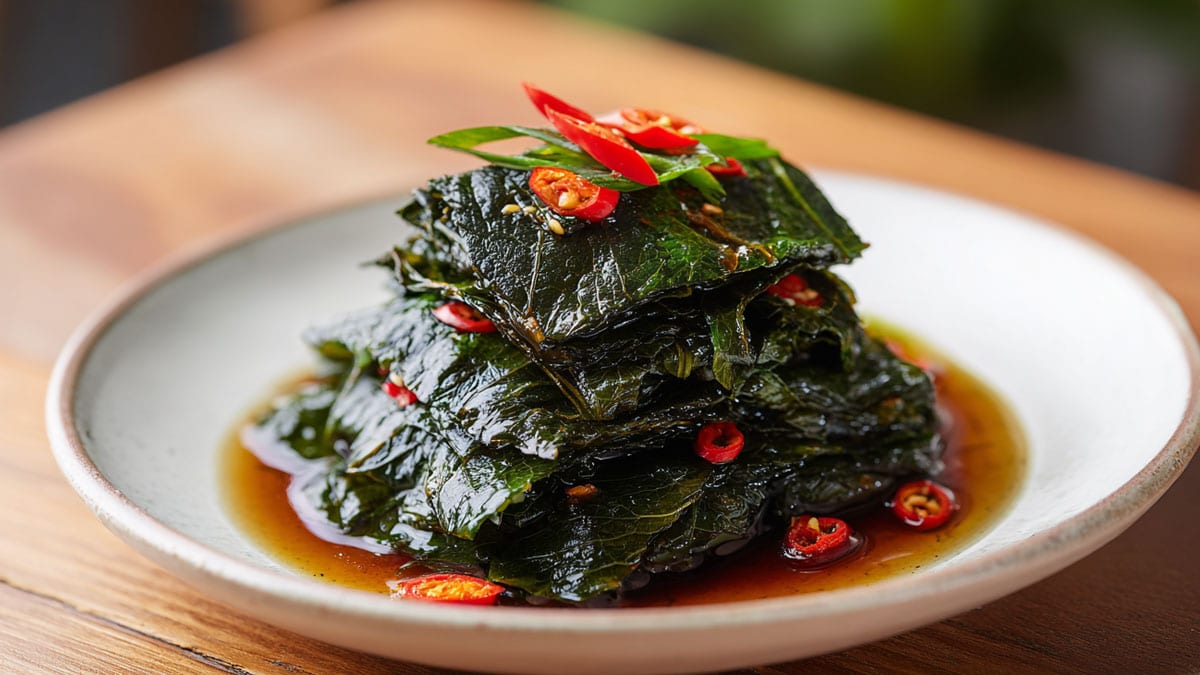 깻잎절임 깻잎절임