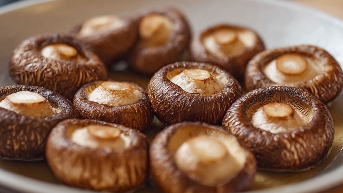 표고버섯 조청조림