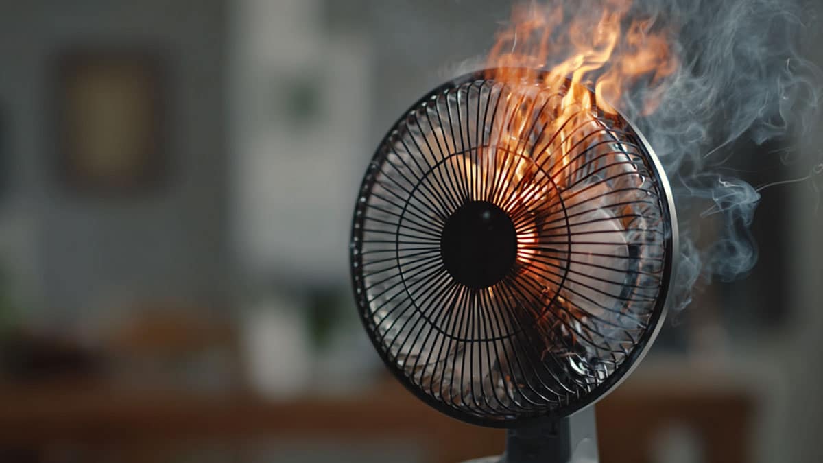 선풍기 불