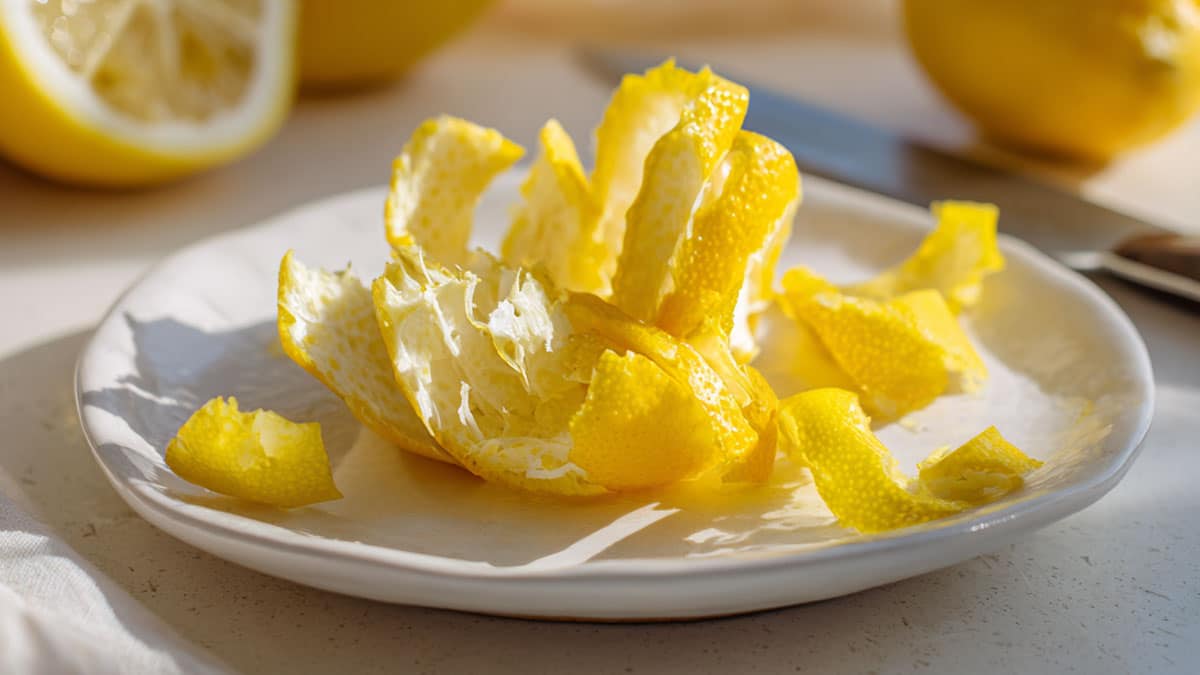 유자껍질 유자껍질