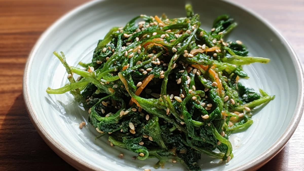 환삼덩굴 나물무침