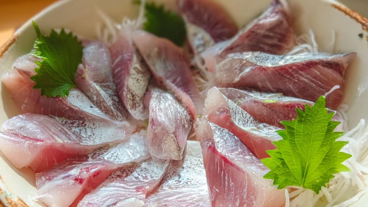 줄무늬 전갱이 회