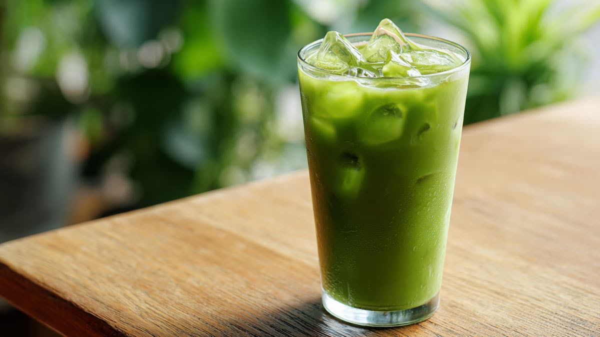 말차 음료 말차 음료