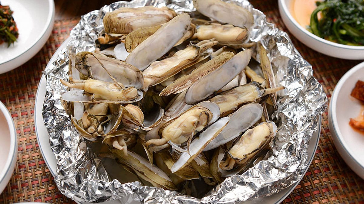 맛조개구이 맛조개구이