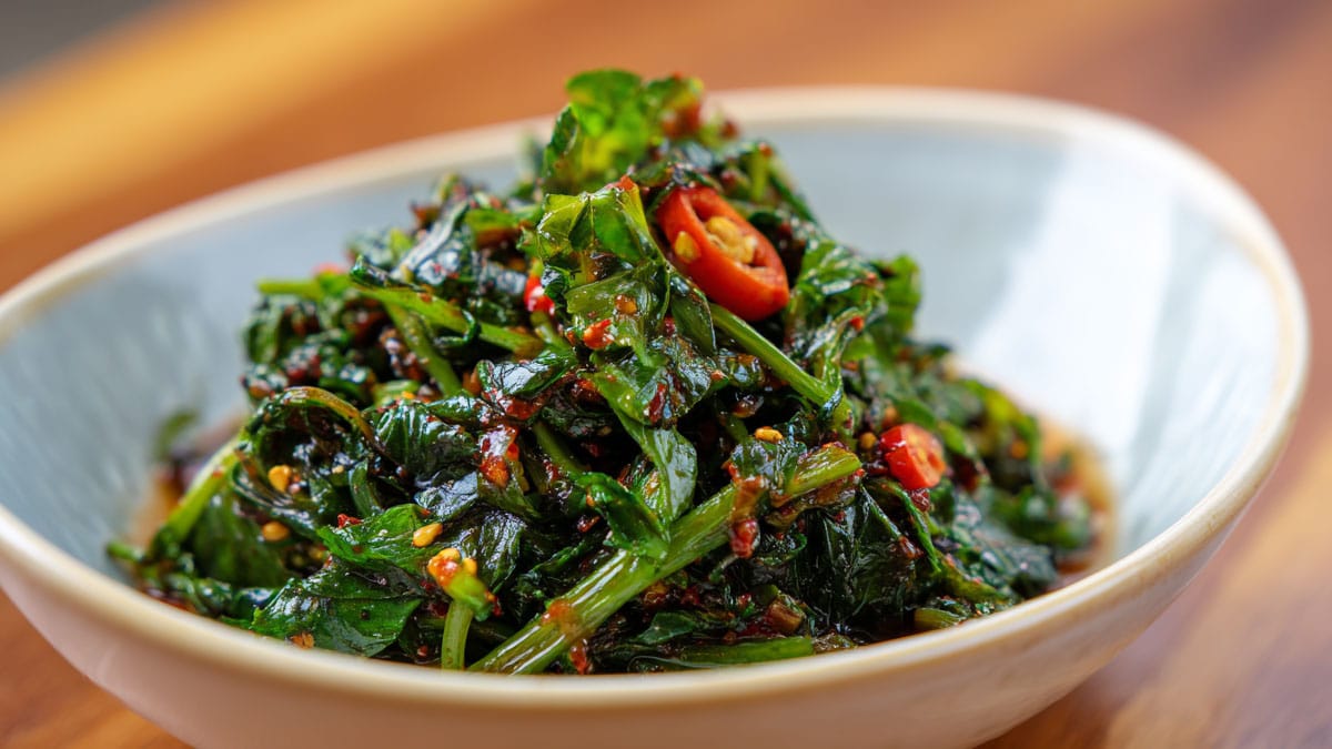 메꽃순 나물 메꽃순 나물