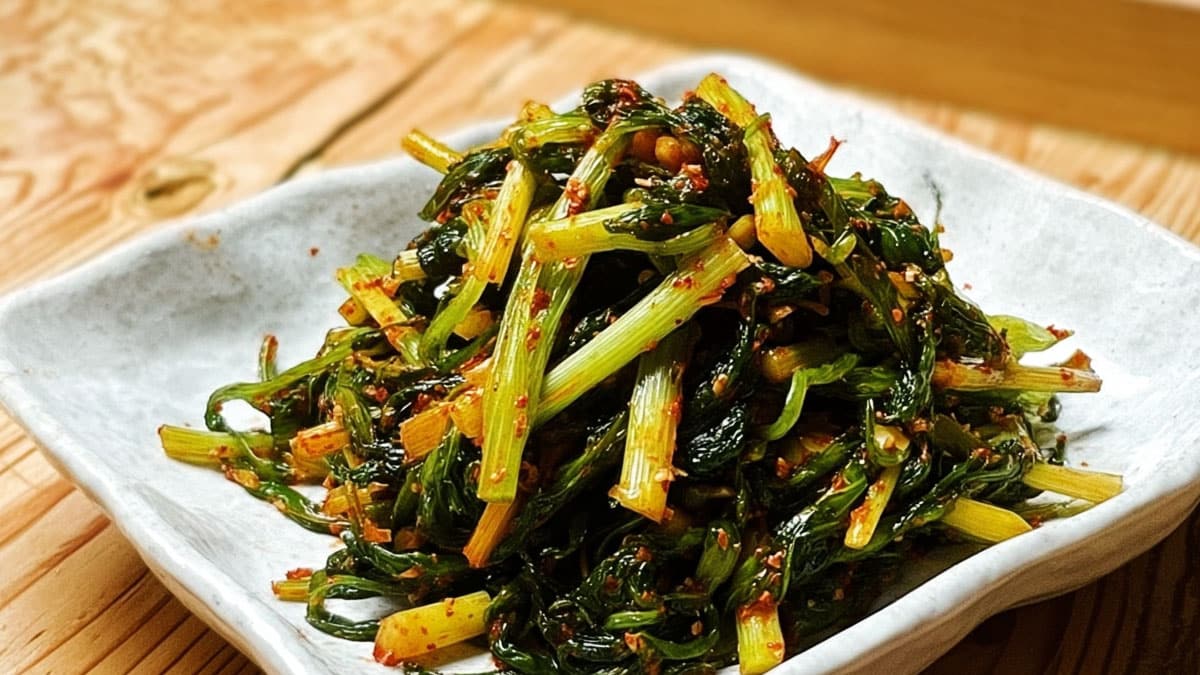 는쟁이냉이 나물