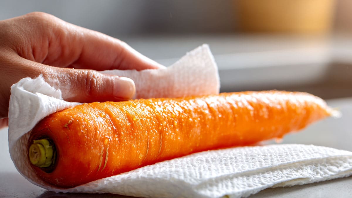 당근 껍질 영양 지키는 법, 물에 헹구기 전 소금물부터 시작하세요