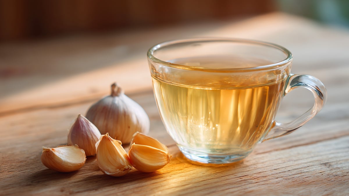 마늘 차