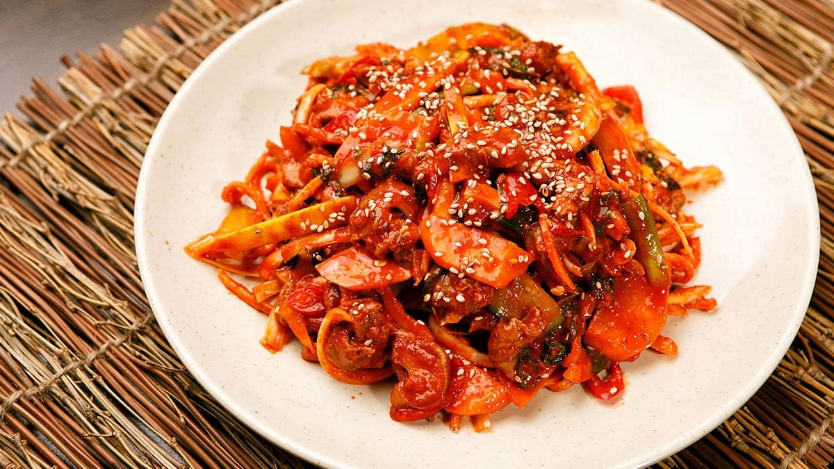 골뱅이무침 골뱅이무침