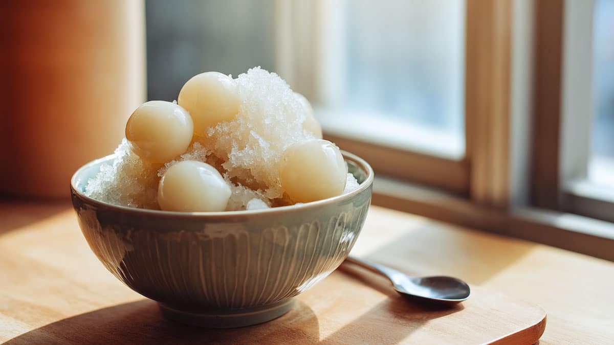 용안 빙수