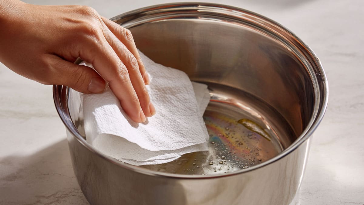 닦는 냄비 닦는 냄비