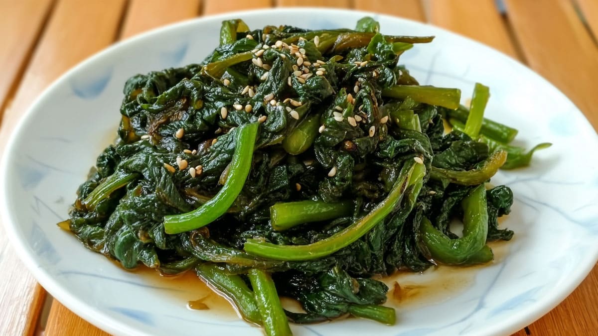 통채루 나물 통채루 나물