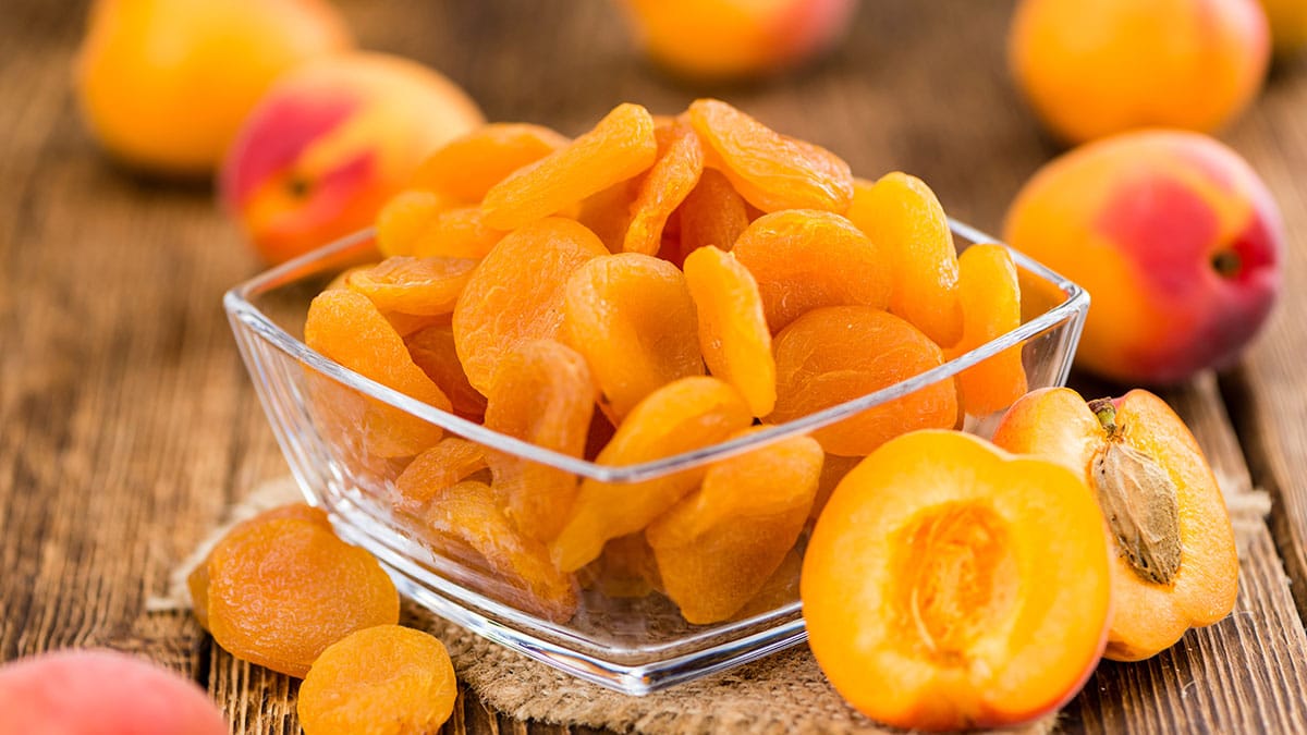 말린 살구 말린 살구