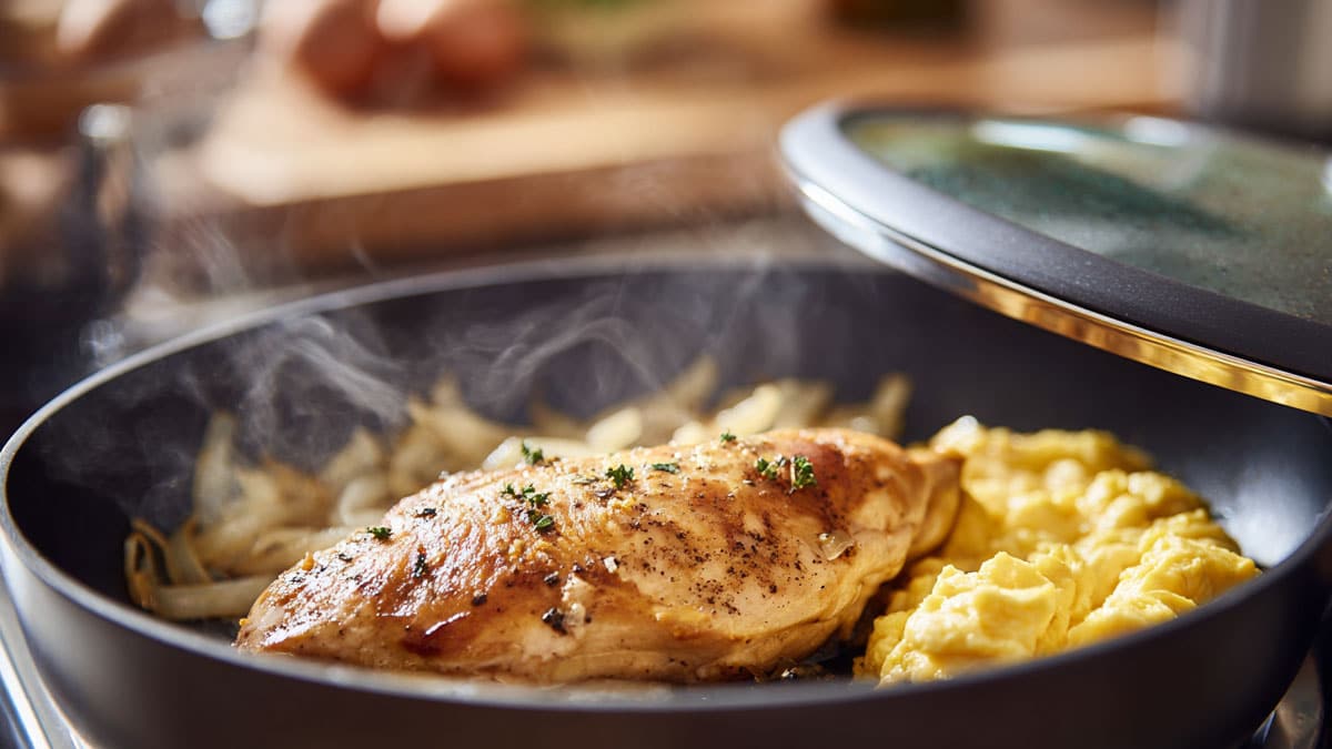 닭가슴살 양파 계란