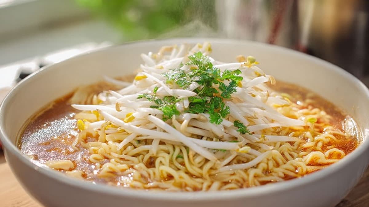 숙주 라면 숙주 라면