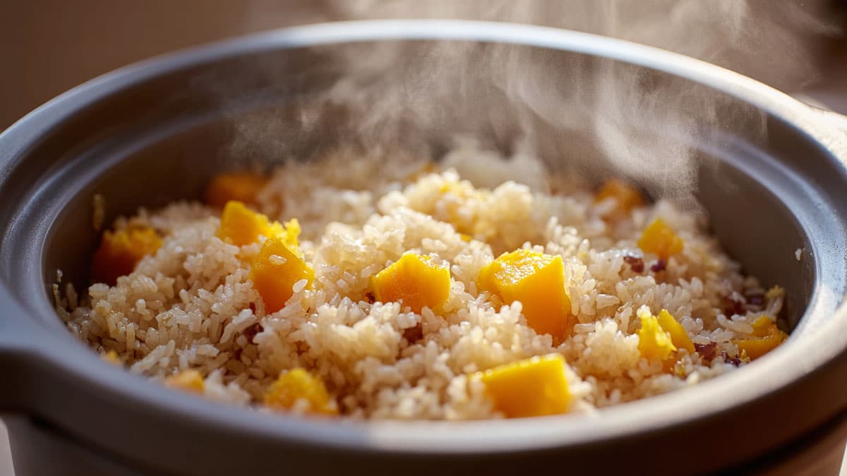 단호박 밥 단호박 밥