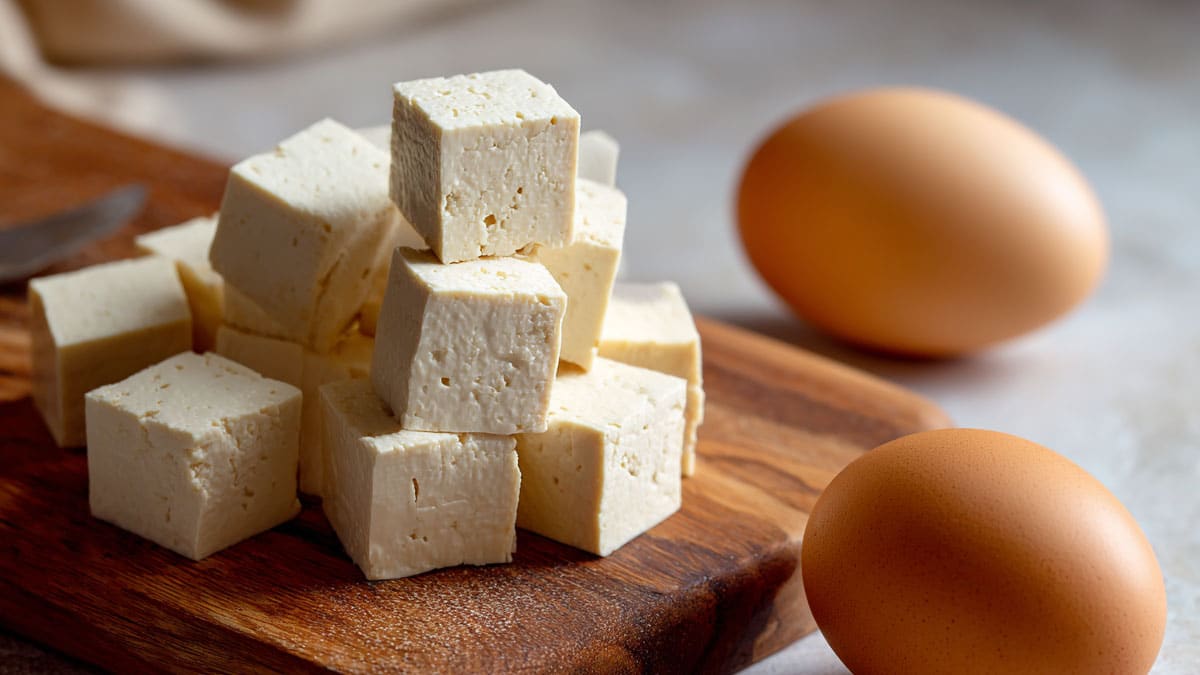 두부, 계란