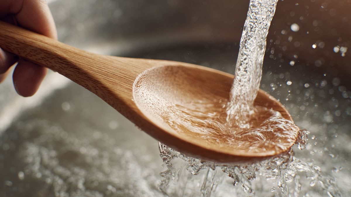 나무식기 찬물 세척 나무식기 찬물 세척