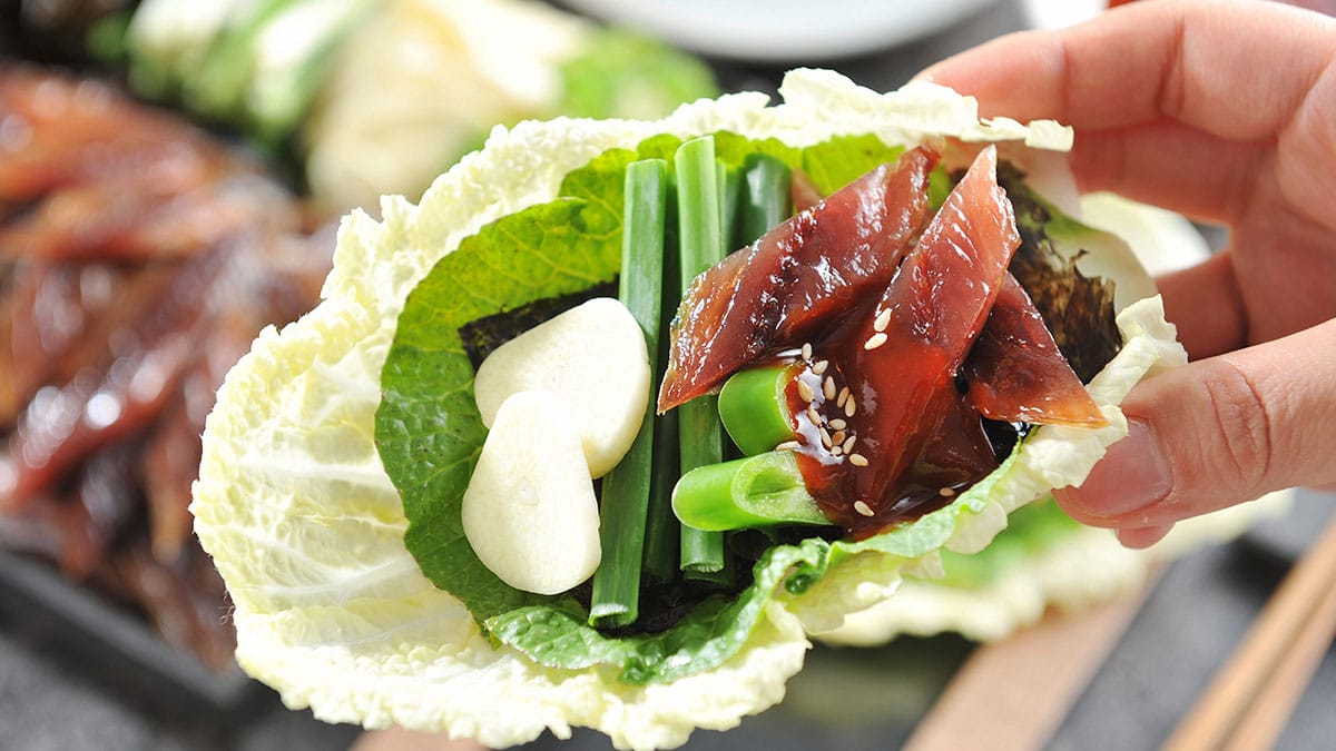 과메기쌈 과메기쌈