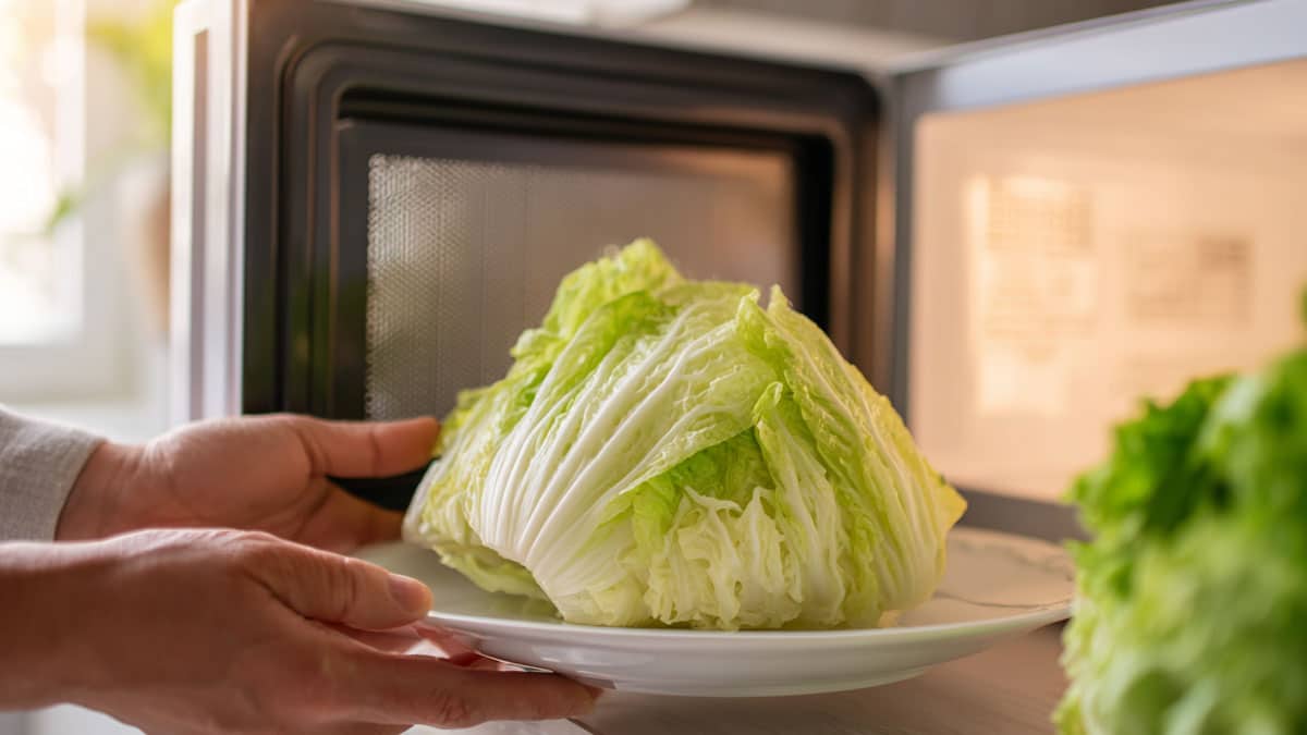 김장 끝나고 남은 배추 ‘이렇게’ 해보세요… 전자레인지 5분으로 완성되는 간편 조리법