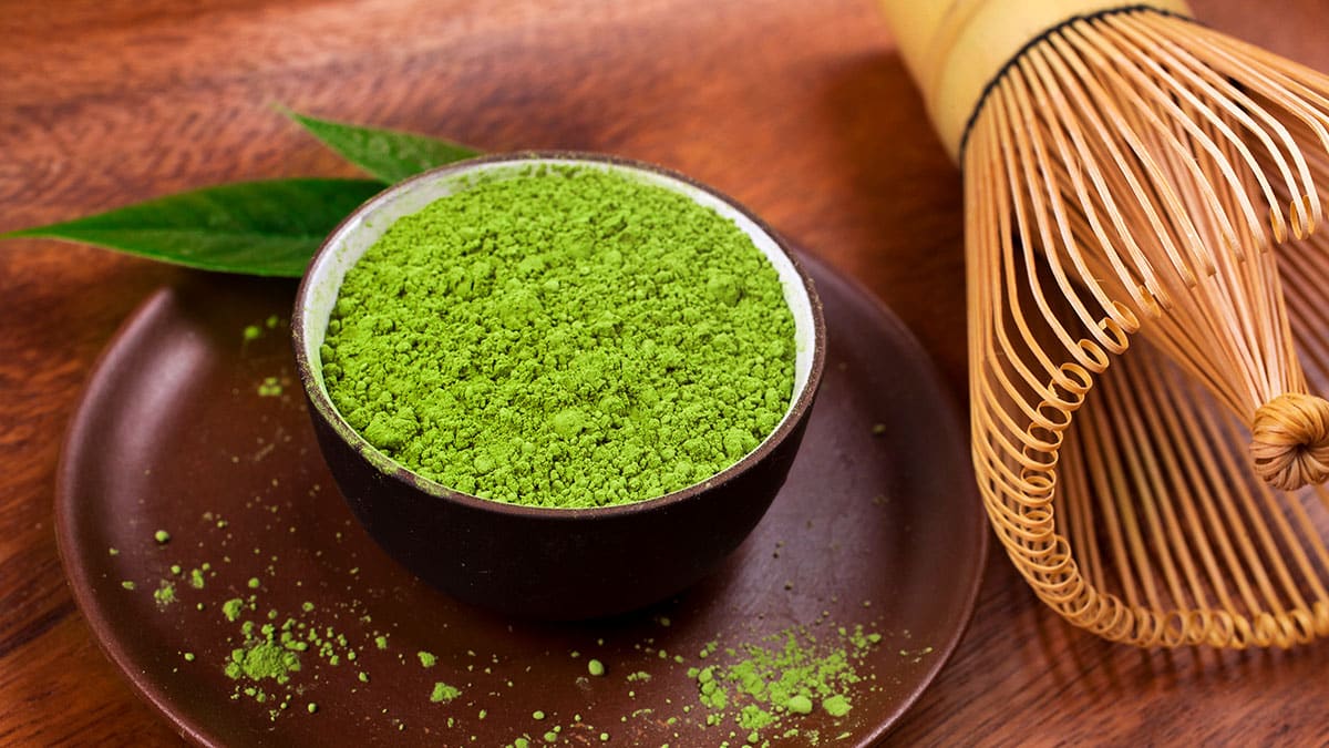 녹차 가루