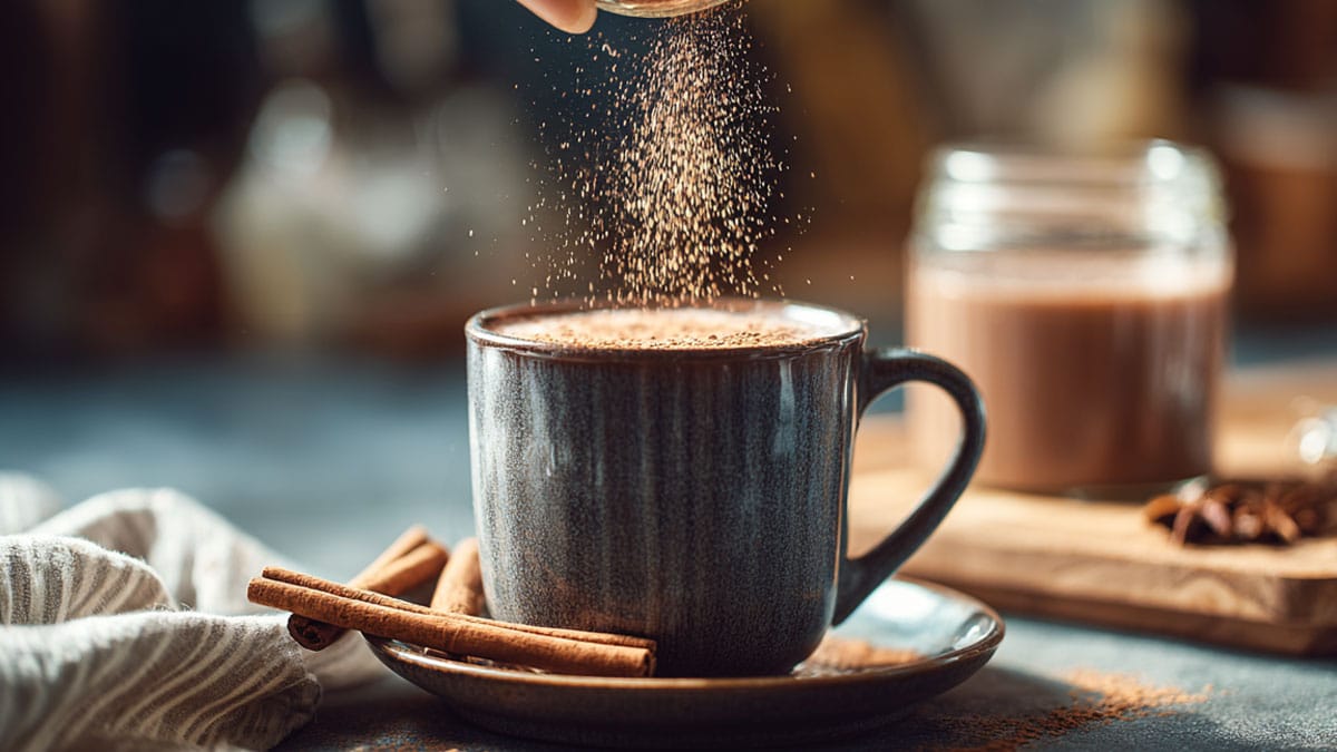 코코아 시나몬가루