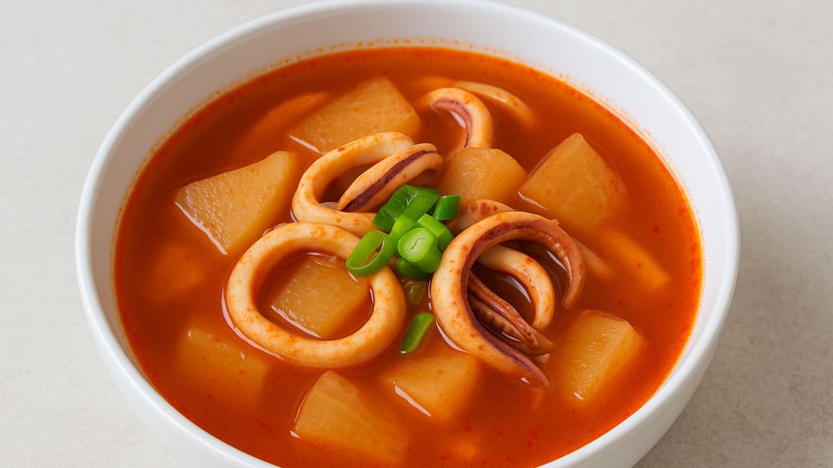 얼큰 오징어무국