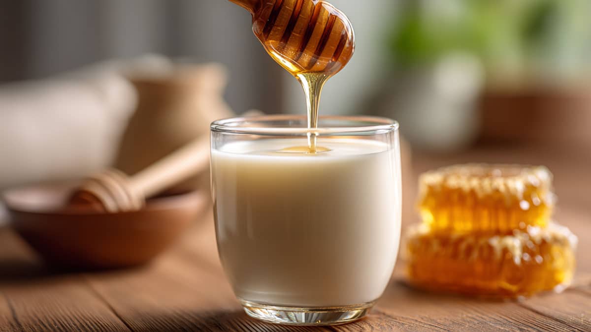 우유, 꿀
