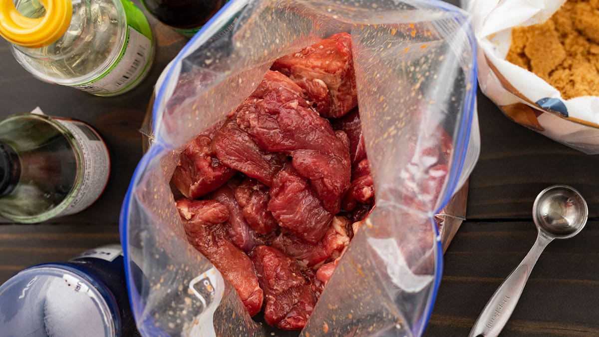 지퍼백에 담긴 음식 지퍼백에 담긴 음식