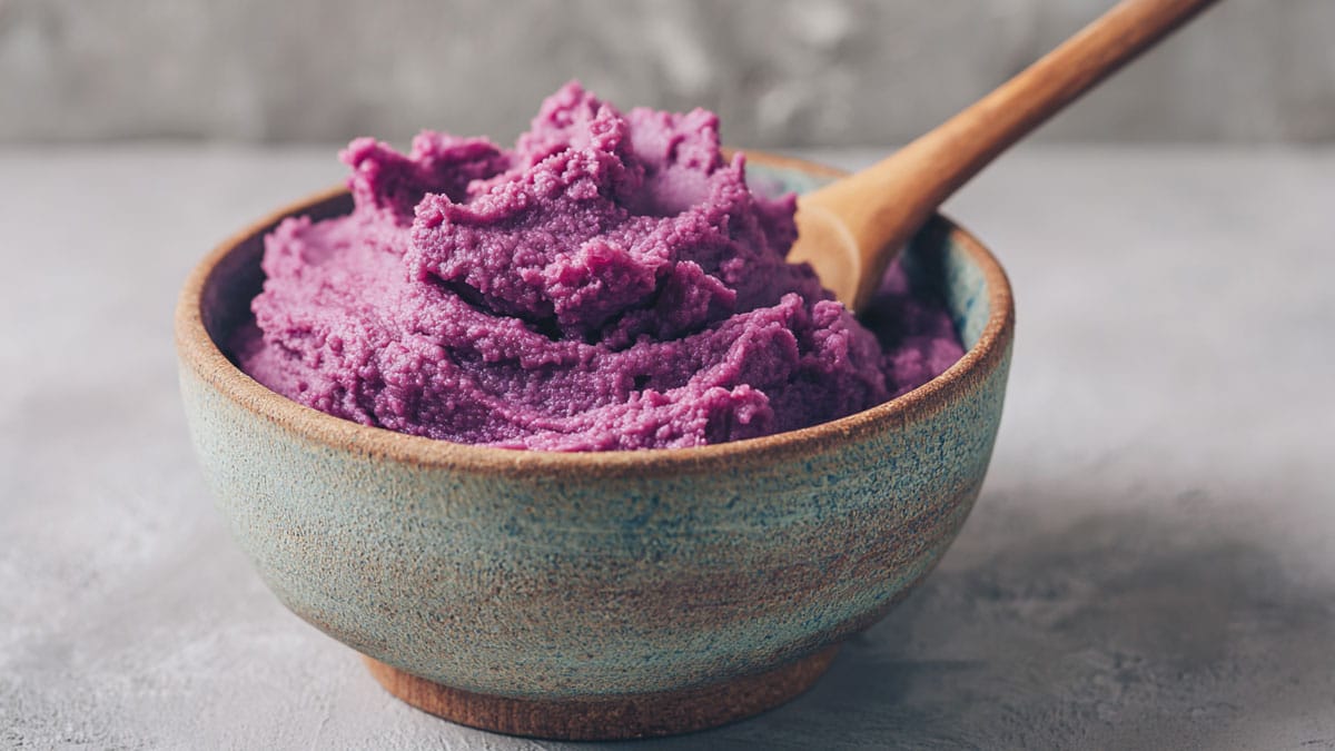 으깬 자색고구마 으깬 자색고구마