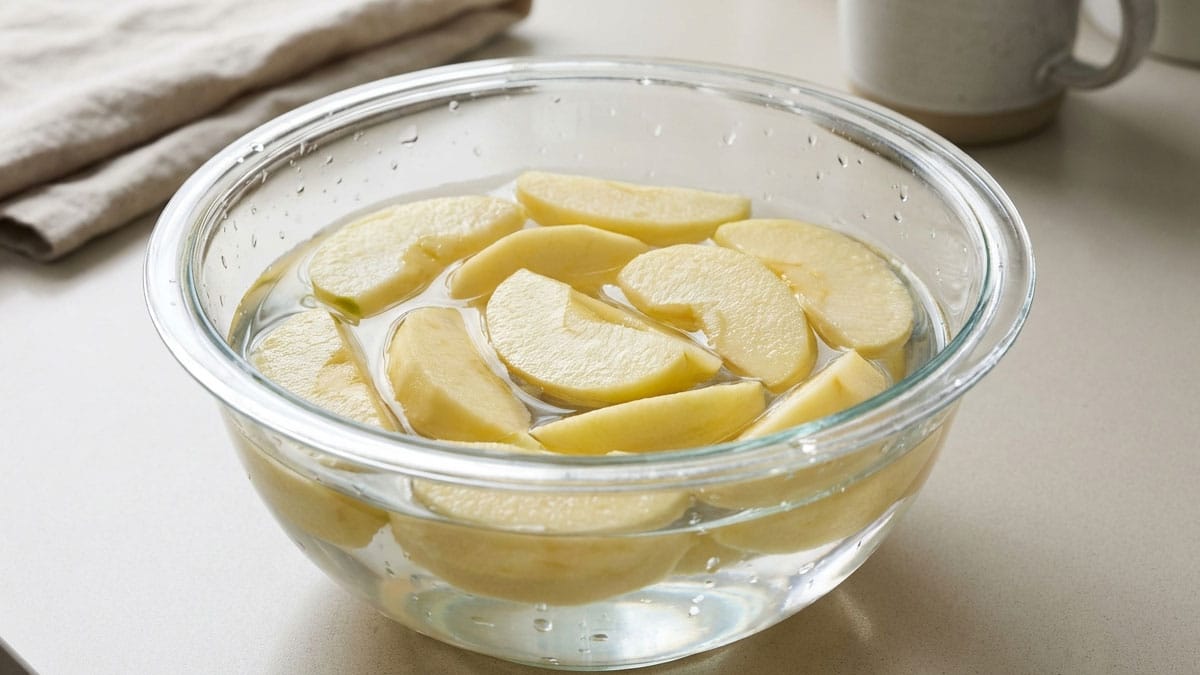 사과 소금물 사과 소금물