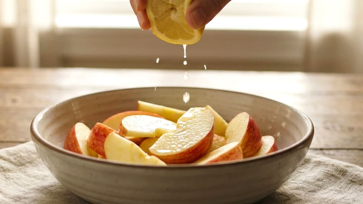 사과 레몬즙 사과 레몬즙