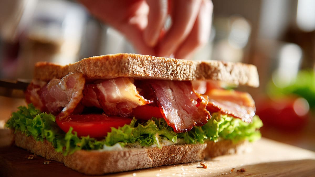 베이컨 샌드위치