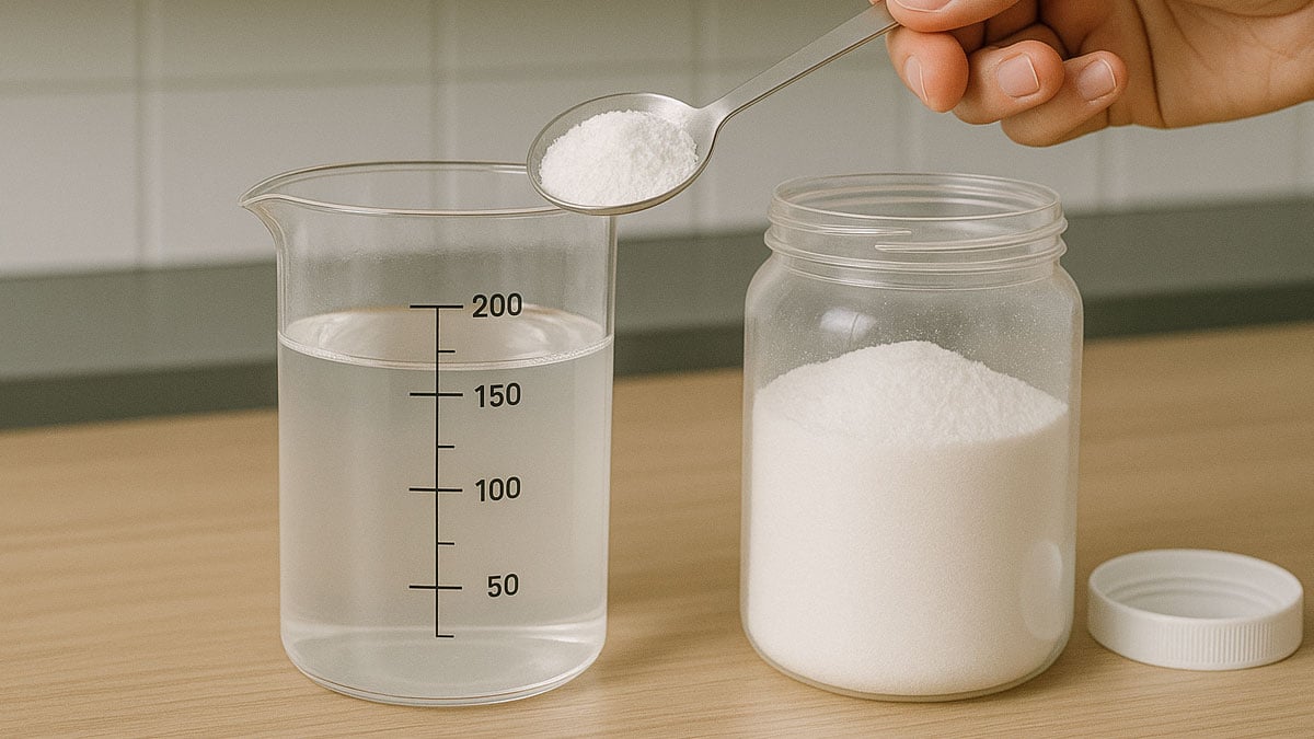 물 구연산 물 구연산