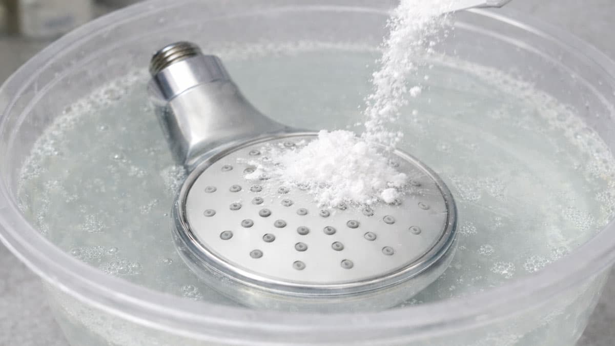 샤워기 베이킹소다