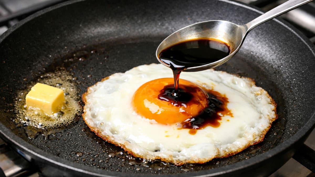 계란후라이 버터 간장