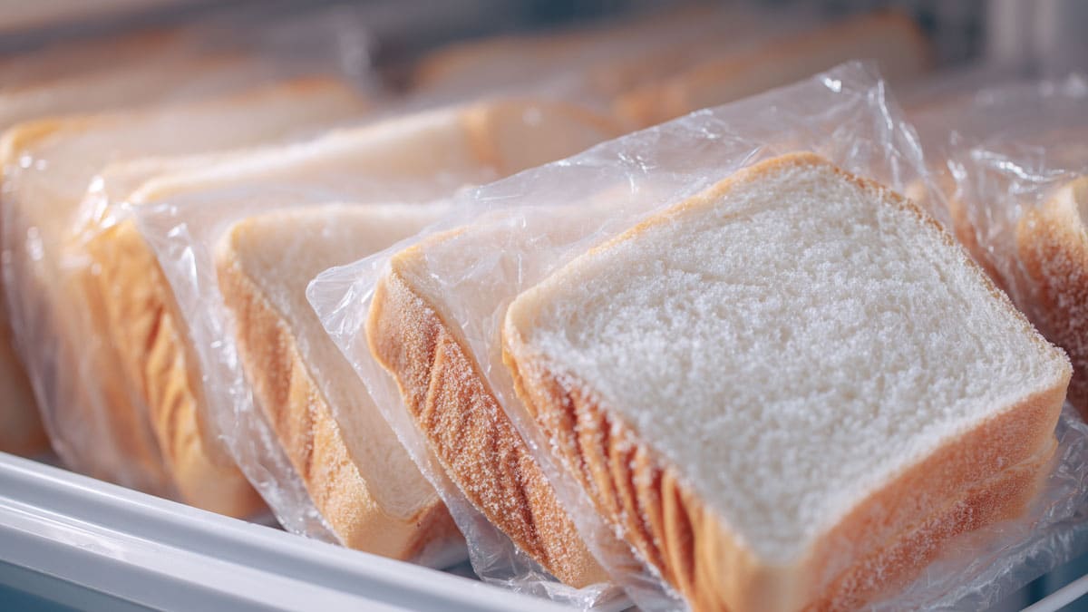 냉동보관 식빵